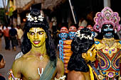 Orissa - Ramalila performed in a small rural village near Puri. 